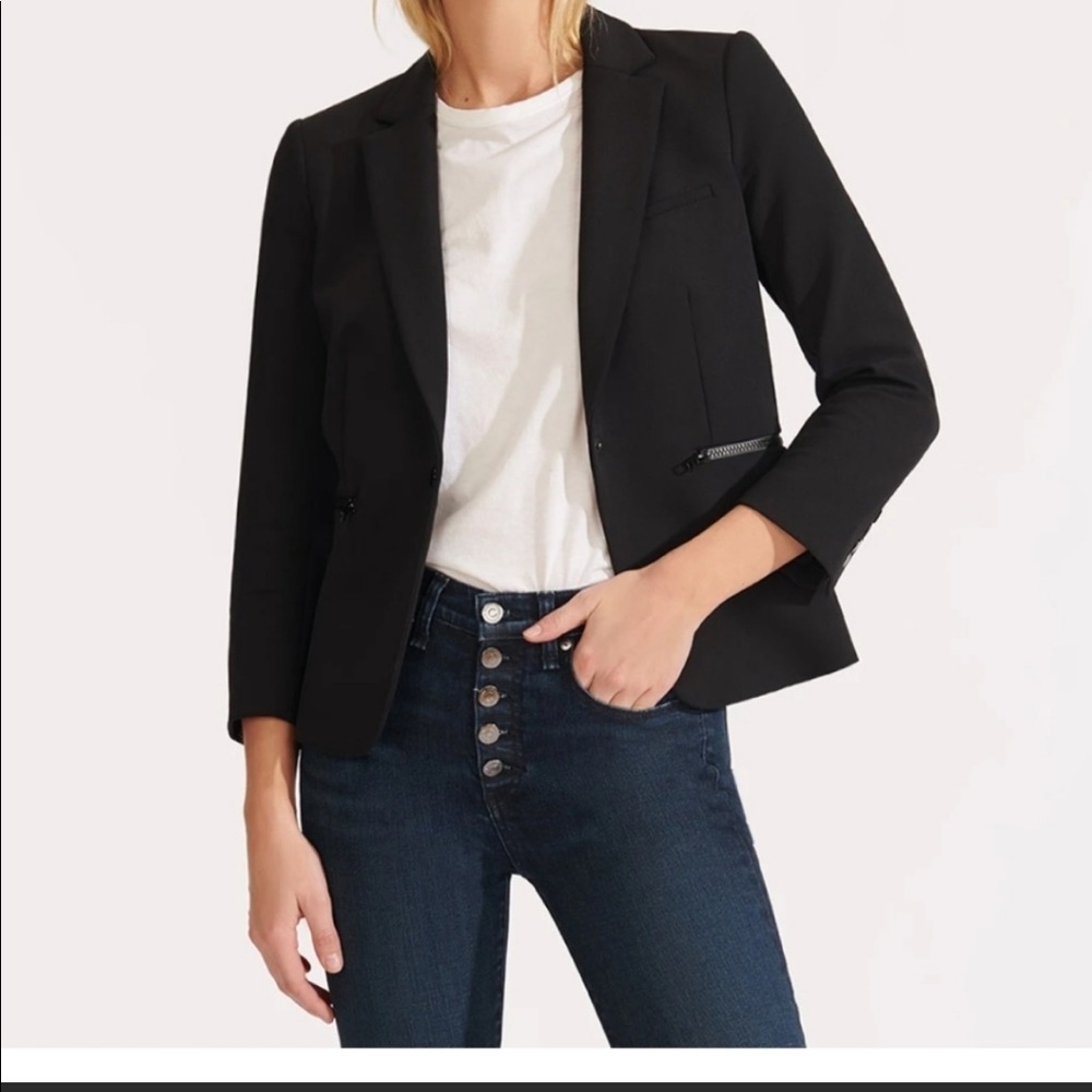 Veronica Beard scuba schoolboy Blazer